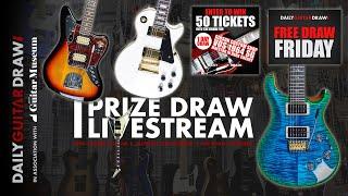 145 PRS Wood Library & 3 more DAILY GUITAR DRAW Competition Prize Draw Live 26/07/2024 16.00 UK