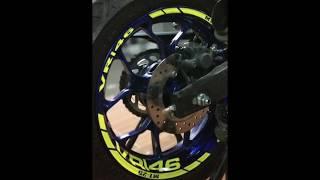 INI DIA MODIF VELG DENGAN STIKER VELG CUSTOM Murah cuma 100rb