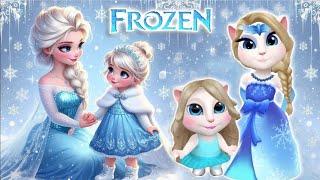 My Talking Angela 2 || Frozen || Mother’s day Elsa️ || Cosplay game