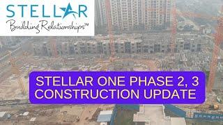 Stellar One Phase 2 construction updates 11 Jan 2025, Noida Extension, Greater Noida