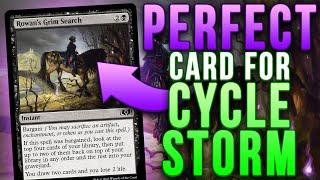 The PERFECT CARD for Pauper CYCLE STORM! Rowan's Grim Search + Dihada's Ploy | Magic: The Gathering