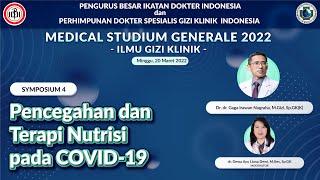 Pencegahan dan Terapi Nutrisi pad COVID-19