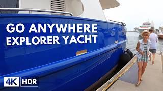 $6.9M Allseas 92 Explorer (NOW in 4K REMASTERED!!! ) Non-Stop Marathon Yacht Tour & Sea Trial