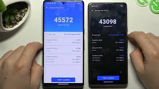 GOOGLE Pixel 7 PRO vs Pixel 7 - AnTuTu Storage | Benchmark TEST & Score Comparison | Performance