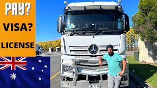 TRUCK TOUR | DRIVER PAY IN AUSTRALIA