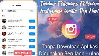 Tutorial Menambah Followers Instagram Gratis Hingga Ribuan | Akun Real‼️