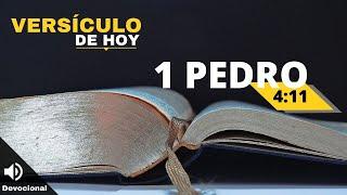 Versículo de la Biblia para hoy 1 Pedro 4:11 Dando la gloria a Dios