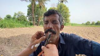 ASMR Fast Shaving With Old Barber 