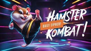 06/07/24 Daily Cipher for hamster Kombat| daily combo|hamster Daily Cipher|Claim 5M Coins