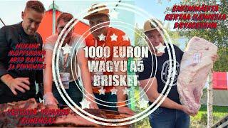 1000€ JAPANILAINEN WAGYU A5 BRISKET-Kaikkien lihojen kuningas ft. Arto Rastas ja Pihvimies