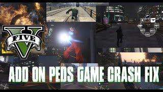 GTA 5 - Max Added peds Limit/Game crash FIX