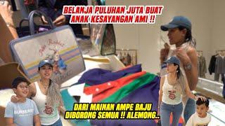 BELANJA PULUHAN JUTA BUAT AZKA DAN ARKANA !! DARI MAINAN AMPE BAJU DISIKAT SEMUA !! ALEMONG..