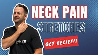 Neck Pain Stretches And Exercises | INSTANT RELIEF