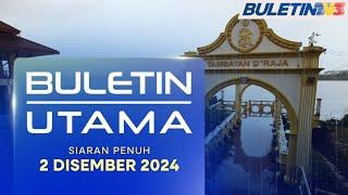 Hujan Lebat Dan Ribut Petir Di Kelantan Dan Terengganu Bermula Esok | Buletin Utama, 2 Disember 2024