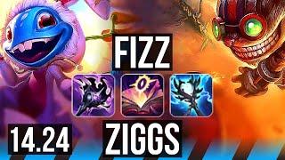 FIZZ vs ZIGGS (MID) | KR Master | 14.24