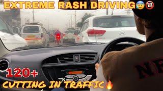 Rash driving| Cutting in extreme traffic| Alto k10 stability