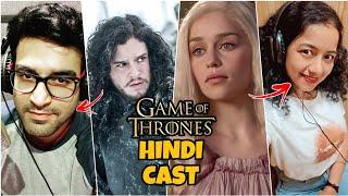 Hindi Dubbing Artists Of Game Of Thrones:  GOT Hindi Cast, Hindi Voice Of Jon Snow, Daenerys,Cersie