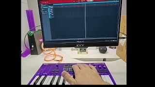 Synido MIDI Keyboard Controller Beat Maker Machine testing