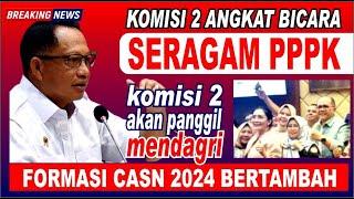  2 Kabar Terbaru PPPK, Komisi 2 Turun Tangan Selesaikan Seragam PPPK, Cek Formasi Terbaru CASN 2024