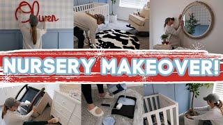 NURSERY MAKEOVER! | PLAYFUL + COZY BOY NURSERY | EXTREME NURSERY TRANSFORMATION | Lauren Yarbrough