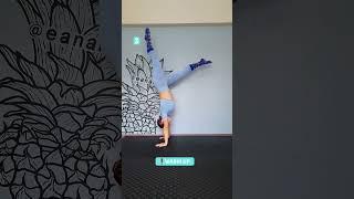 Easy Handstand tutorial  #homeworkout #yoga #tips #tutorial #gymnast #handstand #practice #shorts