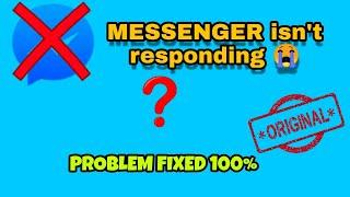 How to fix messenger isn't responding problem 2023