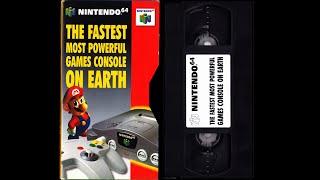 Nintendo 64: The Fastest Most Powerful Games Console On Earth | N64 Promotional VHS