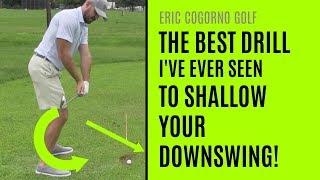 GOLF: The Best Drill I've Ever Seen To Shallow Your Downswing