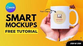 Canva Smartmockups Tutorial II Your logo on a cup