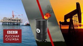 Падение цены на нефть за 90 секунд