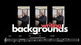 Writing background lines - Arranging Tips