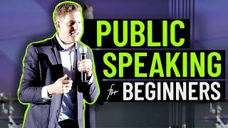 Public Speaking For Beginners | Five Basic Public Speaking Tips