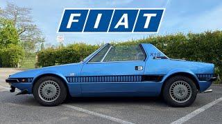 The Fiat X1/9 is a Stunning, Gandini-Styled, Mid-Engined Italian Sports Car