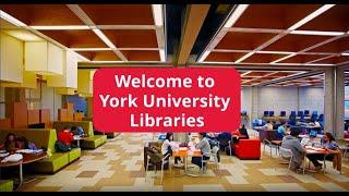 Welcome to York University Libraries