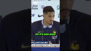  Saliba et l'équipe de France n'ont peur de personne ! #shorts