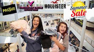 THE MALL IS OPEN! SHOPPING SALES + SUMMER CLOTHING HAUL 2020! EMMA AND ELLIE