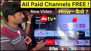 All Paid Channels FREE Now On Jio TV Plus App ? || Jio TV +