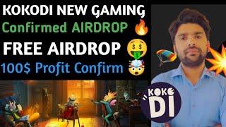 KokoDi New Gaming Airdrop || Earn Free Crypto Airdrop || without Any Investment || big Profit 