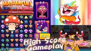 High Score Gameplay, Diamond Booster Defeating Legendary/SE Boosters, Match Masters #Match #Masters