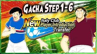 GACHA STEP 1-6 "NEW" AKAI & GOZZA  CAPTAIN TSUBASA DREAM TEAM