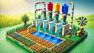 I Created An Automatic Lego Irrigation System For Harvesting    Lego Auto Tech