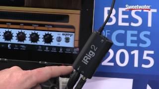 IK Multimedia iRig 2 Interface - Sweetwater at Winter NAMM 2015