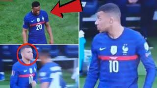 Rediculous! See how Mbappe reacted after Martial ignores him during substitution vs Kazakhstan