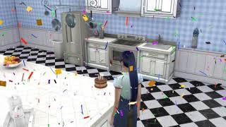 Baking Cake | Sim Explain | Sims 4