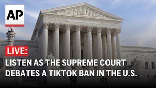 TikTok hearing LIVE: Supreme Court hears arguments on platform’s fate