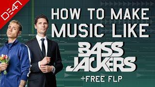 How To Make Music Like Bassjackers - FL Studio Tutorial (+FREE FLP)