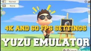 ANIMAL CROSSING NEW HORIZONS YUZU EMULATOR SETUP FOR 60FPS AND 4K BEST PERFORMANCE & GRAPHICS SETUP