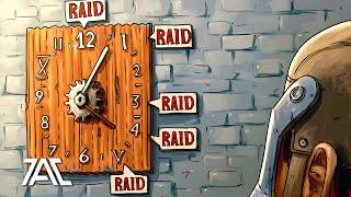 5 HOURS, 5 RAID DEFENCES - RUST!