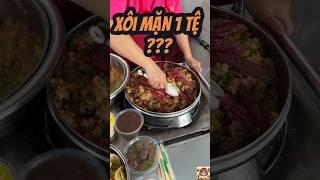 Xôi mặn 1 tệ ??? - Chị chủ siêu đáng yêu #food #shorts