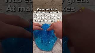 Reviewing Craz-Art Blue Razz Slush slime! *ONLY 5 DOLLARS?!* 🫐